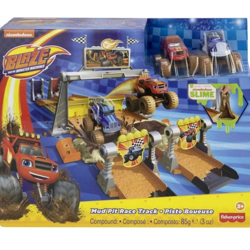 Fisher-Price Blaze & The Monster Machines Mud Pit Race Track Set